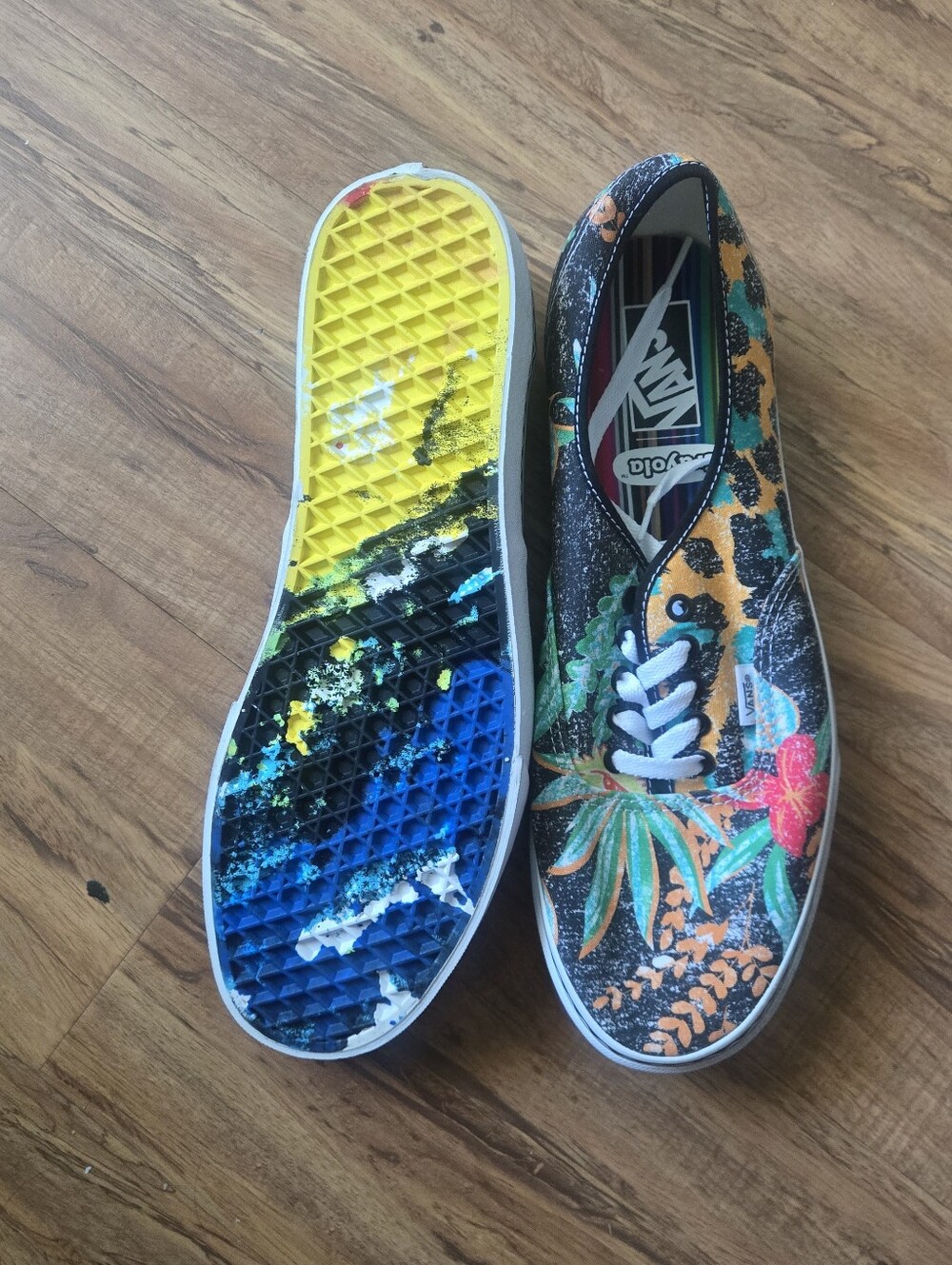 Vans Authentic Crayola Men size 13 Multicolor classic 072026 - Picture 2 of 7